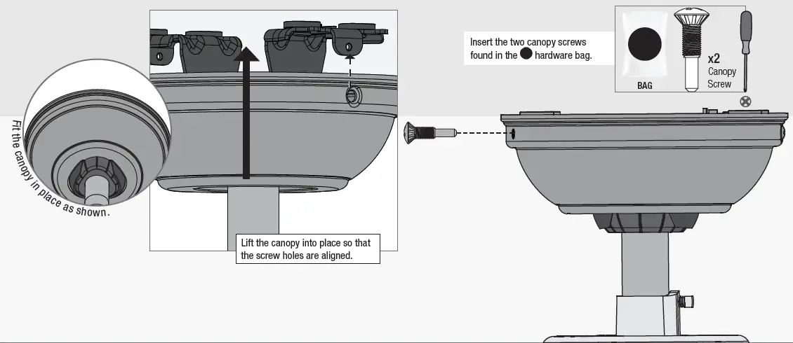 Hunter 51689 Lawndale LED IndoorOutdoor Ceiling Fan fig (22)