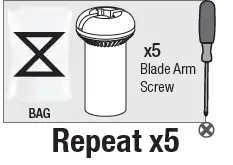 Hunter 51689 Lawndale LED IndoorOutdoor Ceiling Fan fig (25)