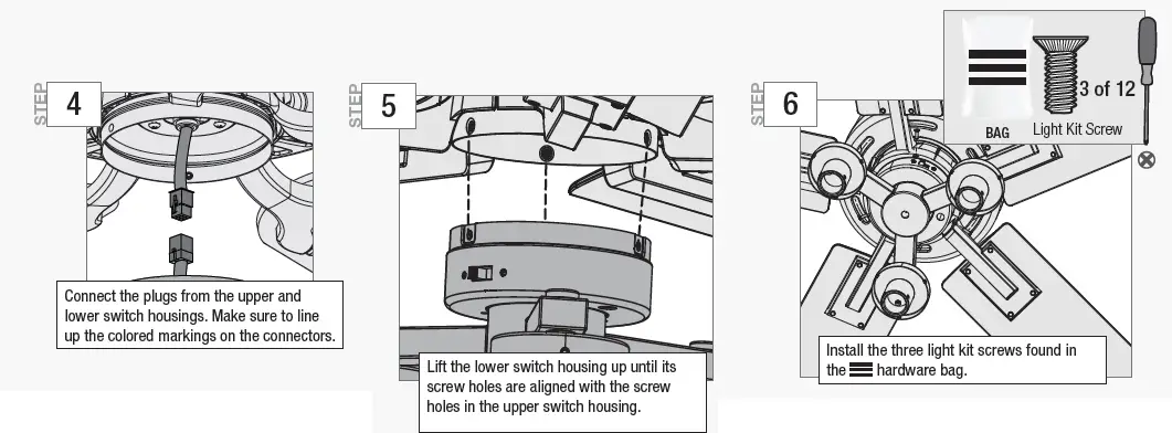 Hunter 51689 Lawndale LED IndoorOutdoor Ceiling Fan fig (27)