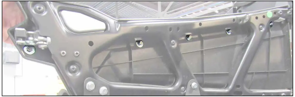 RZR XP 1000 Primal Soft Cab Enclosure Upper Doors Installation Instruction illustration