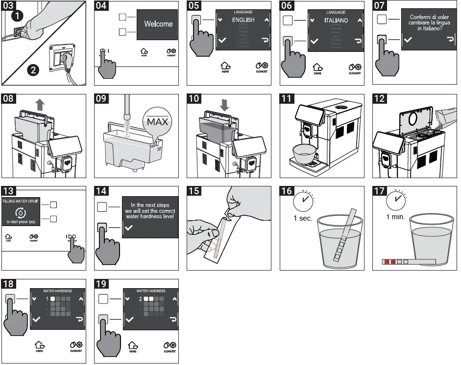 GAGGIA RI8701 Magenta Milk Automatic Coffee Maker 03