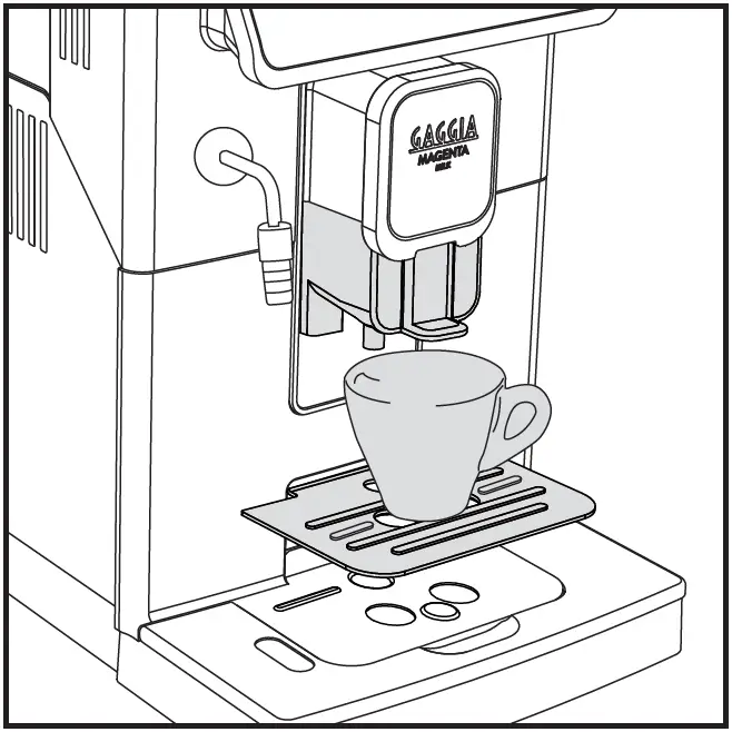 GAGGIA RI8701 Magenta Milk Automatic Coffee Maker 06