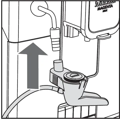 GAGGIA RI8701 Magenta Milk Automatic Coffee Maker 08