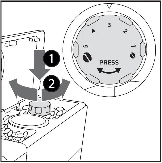 GAGGIA RI8701 Magenta Milk Automatic Coffee Maker 26