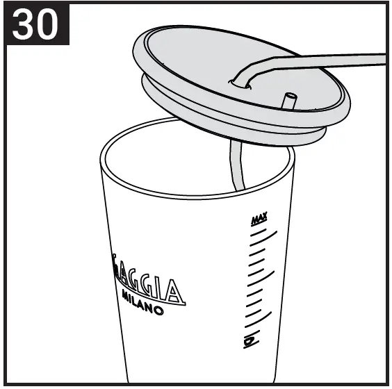 GAGGIA RI8701 Magenta Milk Automatic Coffee Maker 64