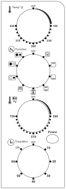 nutrichef-PKRTO29-30L-Multifunction-Kitchen-Oven-FIG-2