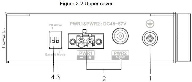 dahua RJ-45 4-8-Port 10-100 Mbps Unmanaged Hardened PoE Switch - FIG 3