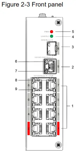 dahua RJ-45 4-8-Port 10-100 Mbps Unmanaged Hardened PoE Switch - FIG 4