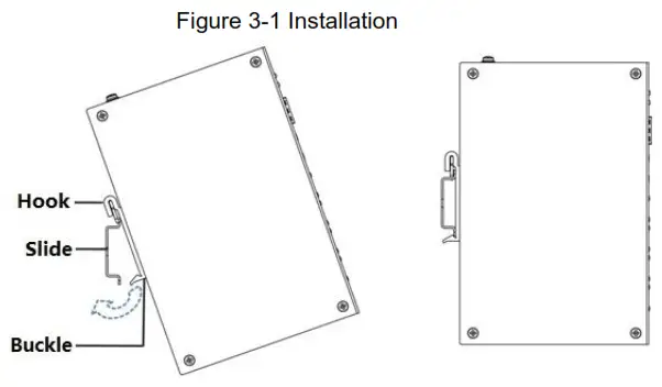 dahua RJ-45 4-8-Port 10-100 Mbps Unmanaged Hardened PoE Switch - FIG 6