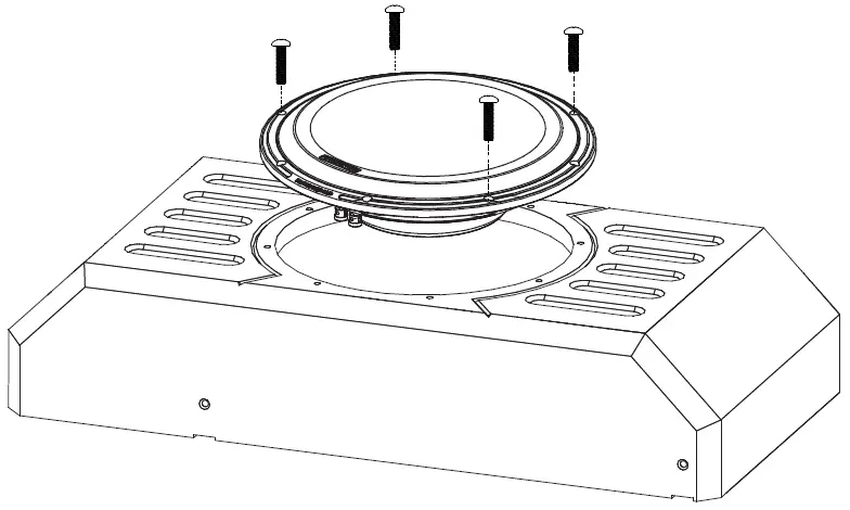 Stinger TXJWB12 12 Inch Tailgate Mounted Enclosure PRODUCT
