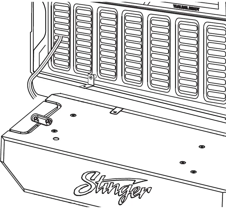 Stinger TXJWB12 12 Inch Tailgate Mounted Enclosure 29