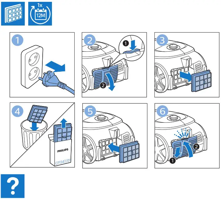 PHILIPS FC8594 5000 Series Bagged Vacuum Cleaner - overview 7