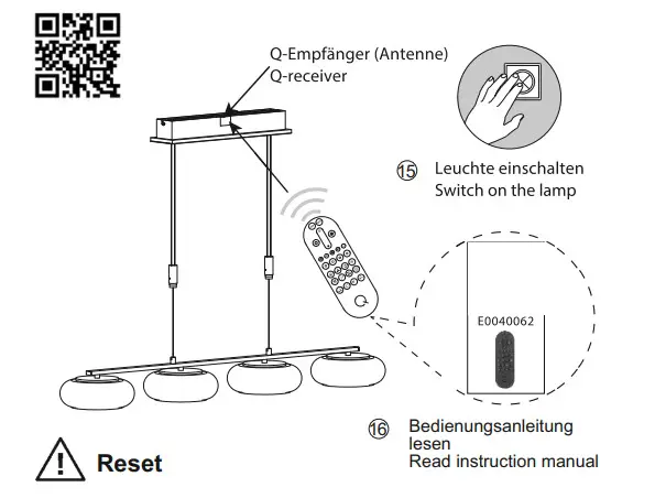 Paul Neuhaus Q ETIENNE LED Hanging Light - Figure 4