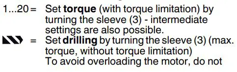 metabo PowerMaxx SB Basic Cordless Hammer Drill Instruction Manual - Machines with the designation BS