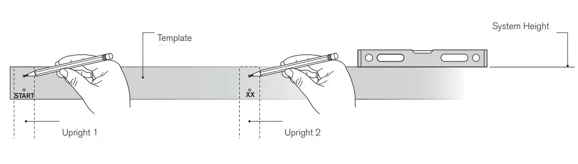 Upright location