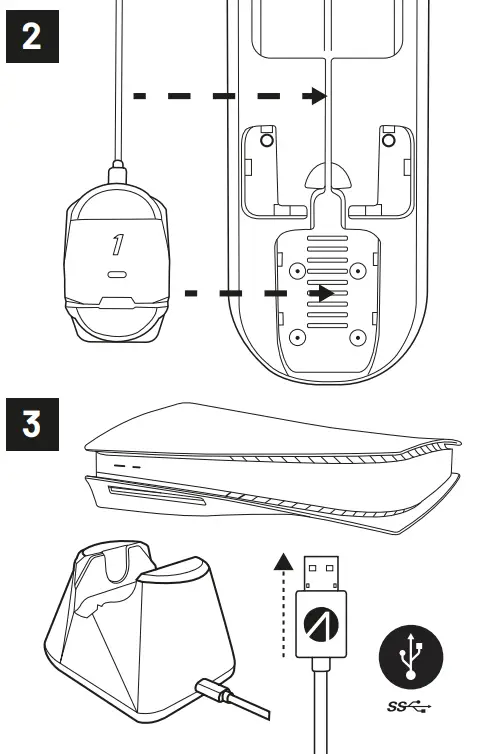 STEALTH PS5 Charging Dock and Stand-fig2