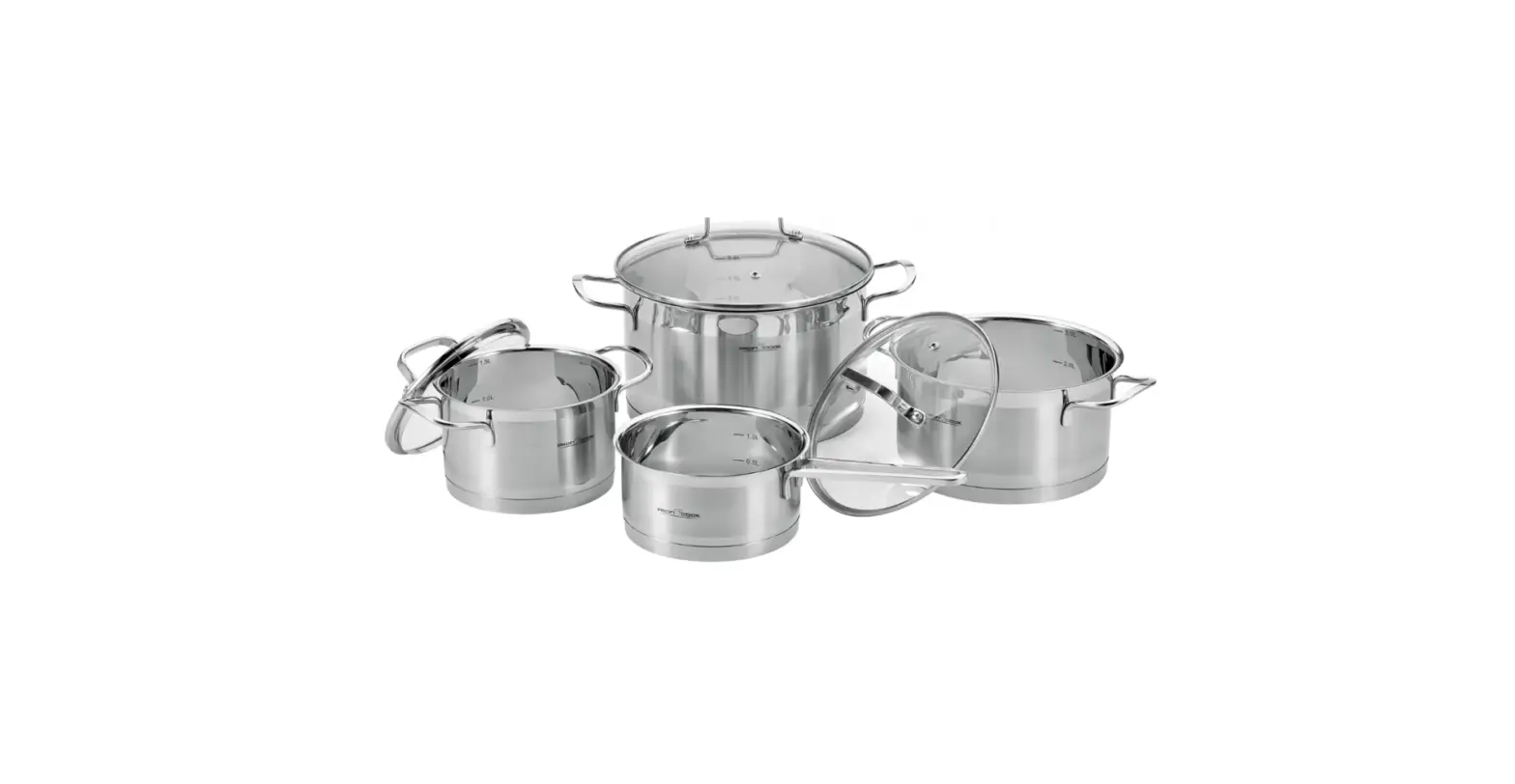 Profi Cook Pc-kts 1224 Cooking-set 7 Pcs Rust Free Steel Instruction Manual Profi Cook Pc-kts 1224 Cooking-set 7 Pcs Rust Free Steel Instruction Manual