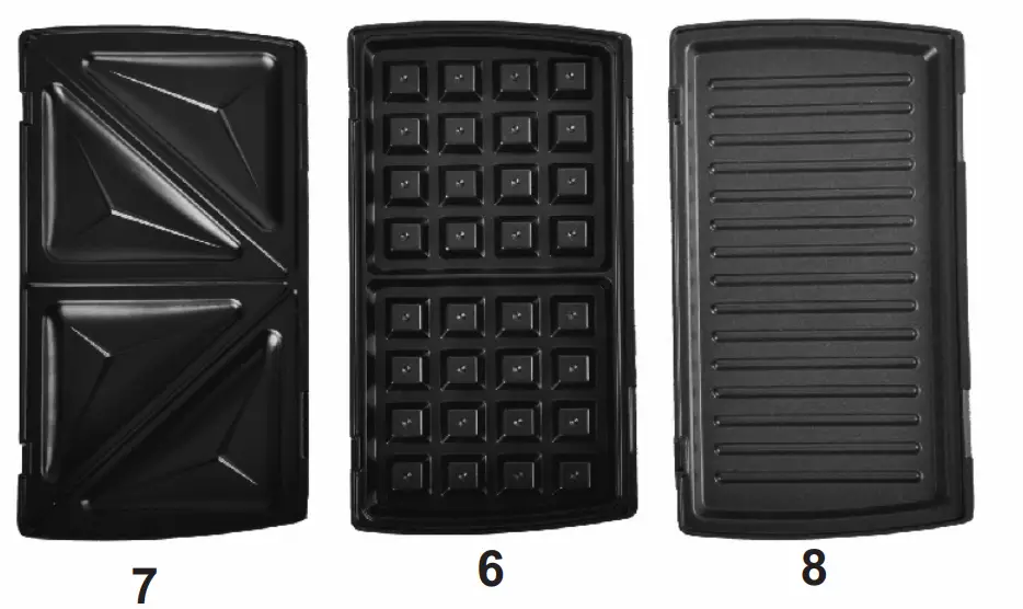 mesko MS 3045 Sandwich Maker - Fig 2