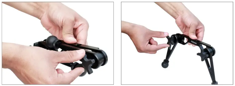 PROAIM P CNL 3MC 3 Feet Curve N Line Video Camera Slider - fig