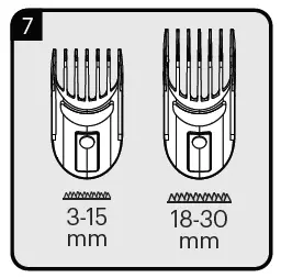 GRUNDIG -8030-Hair-and-Beard-Clipper-FIG-8