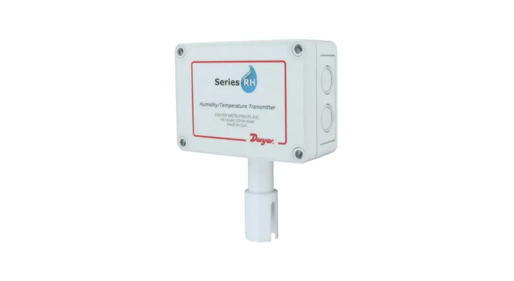 Dwyer Rhp Series Temperature/humidity Transmitter Instruction Manual