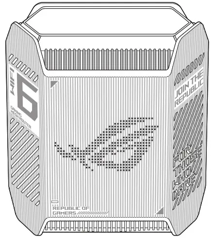 ASUS 90IG07F0 ROG Rapture GT6 Gaming Networking - Cover