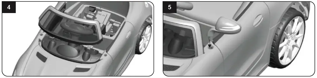 JAMARA 460548 Mercedes AMG GT R-4