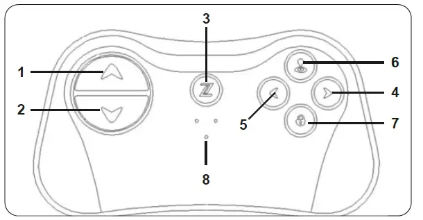 JAMARA 460548 Mercedes AMG GT R-8