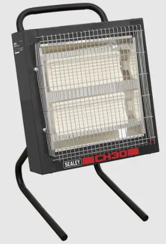 SEALEY CH30 1.4 or 2.8KW Ceramic Heater