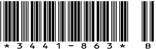 TORO 22in Recycler Lawn Mower - Barcode