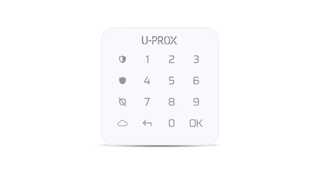 U-prox Keypad G1 Wireless Touch Mini Keypad User Manual U-prox Keypad G1 Wireless Touch Mini Keypad User Manual