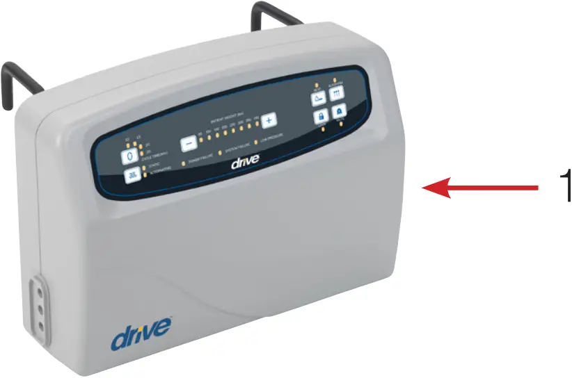 DeVilbiss 14029DP - Control unit functions 1