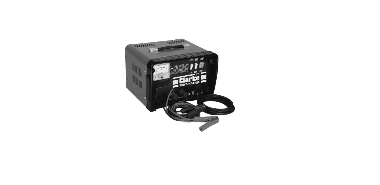 Clarke Bc125, Bc190 Battery Starter/charger Instruction Manual