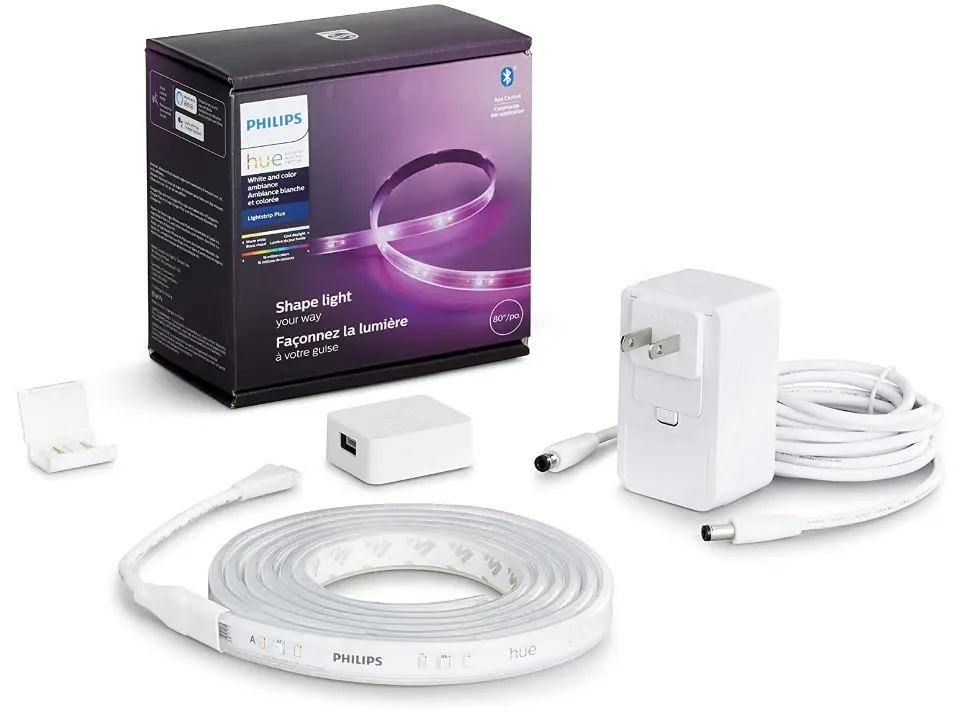 ‎Philips-Hue-555334-Bluetooth-Smart-Lightstrip-installation-manual