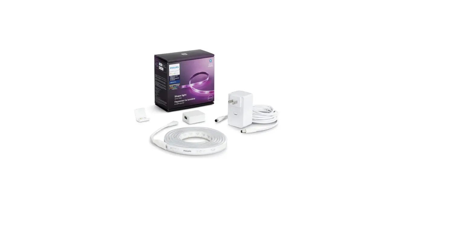 ‎philips Hue 555334 Bluetooth Smart Lightstrip Installation Manual