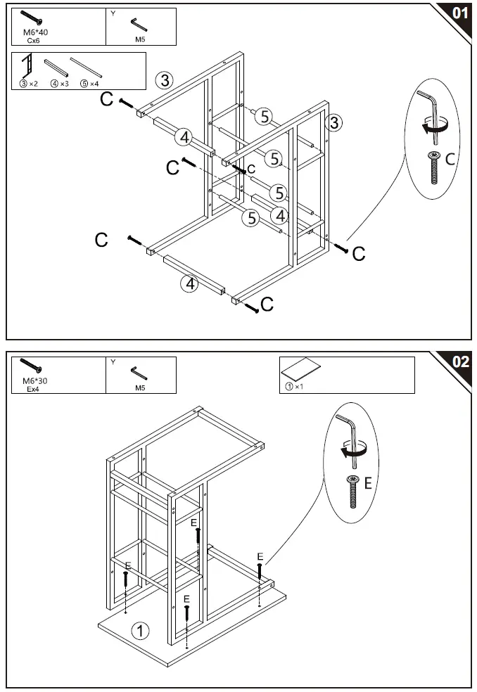 HOMCOM-838-189V80BK-23.5-in-