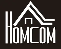 HOMCOM-838-189V80BK-23.5-in-Black-Wood-End-Table-Instruction-Manual-LOGO