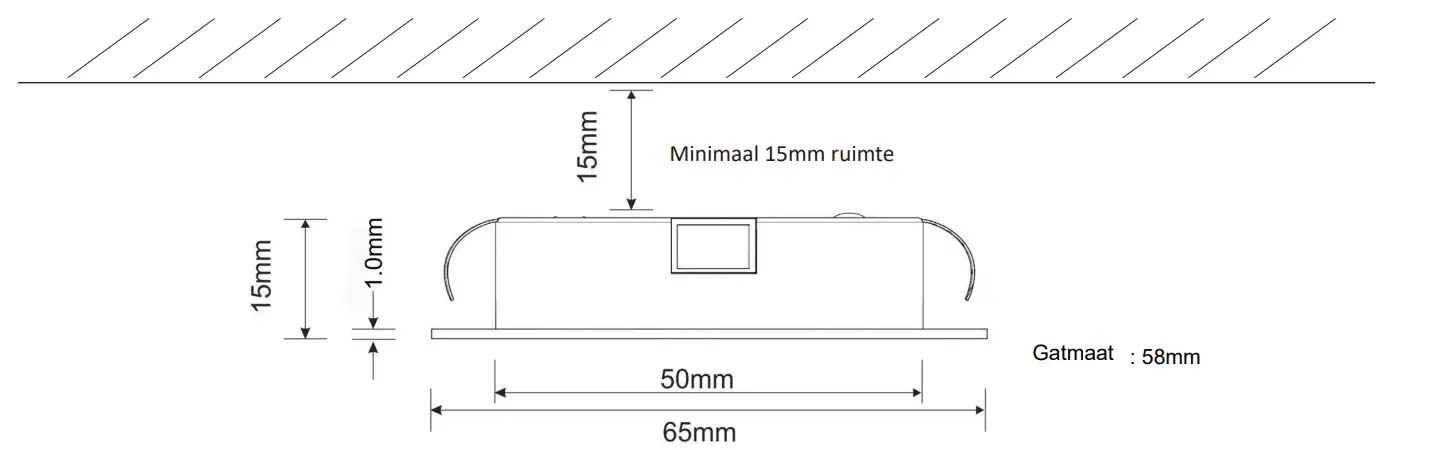 INTERLIGHT IL CB4K27M LED Cabiled Spot LED Light fig 2