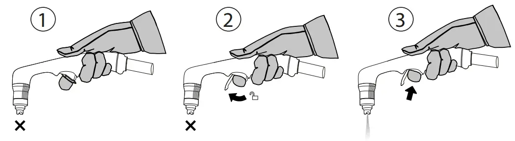 GYS EASYCUT K25 Plasma Cutting Machine - SAFETY TRIGGER