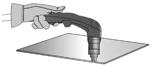 GYS EASYCUT K25 Plasma Cutting Machine - clamp is fastened