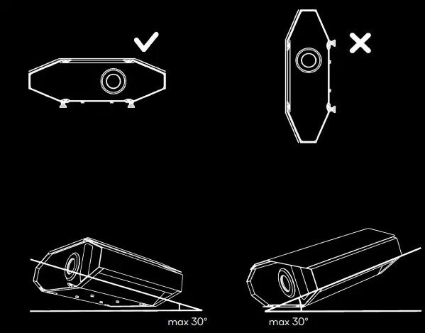 LM3X LAZR Professional Video Projector fig 2