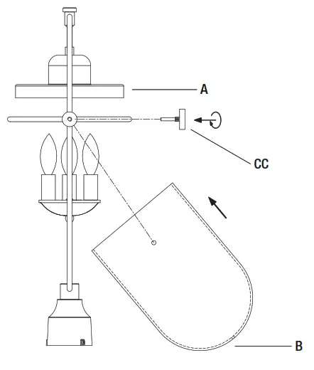 GLUCKSTEINELEMENTS 39661 HBC Lowell 3 Light Black Outdoor Post Mount - fig7