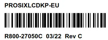 resideo PROSIXLCDKP EU Pro LCD Keypad - icon1