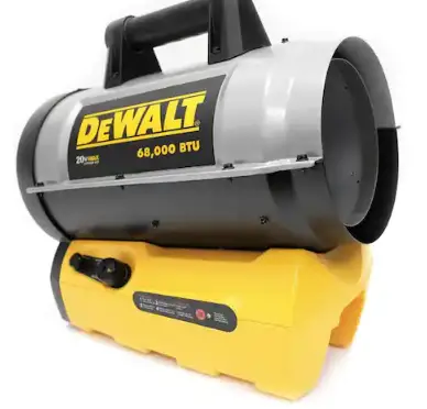 DEWALT DXH70CFAV 68000 BTU Cordless Forced Air Propane Heater