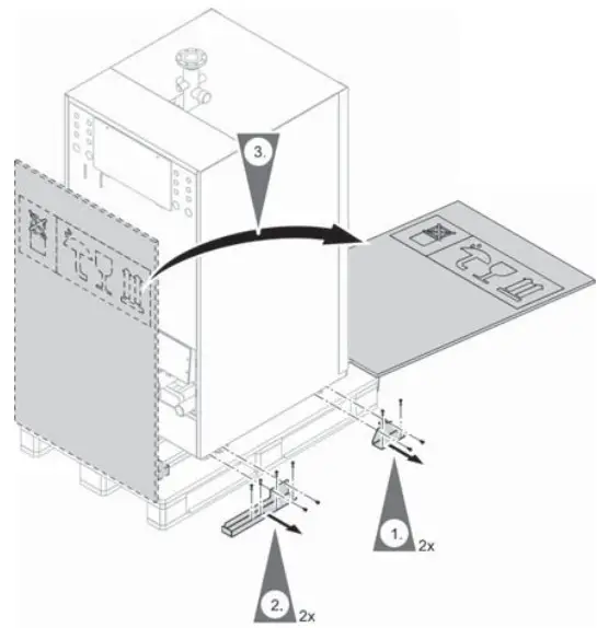 VIESSMANN Vitocrossal 200 CI2 Series Gas Condensing Boilers with Matrix Cylinder Burners - Figure 1