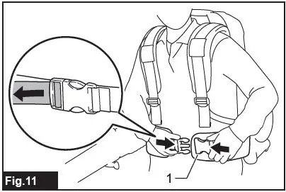 makita CBU02 Battery Powered Backpack Blower-12