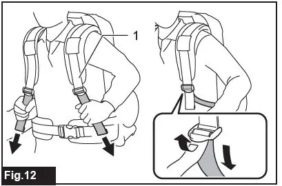 makita CBU02 Battery Powered Backpack Blower-13