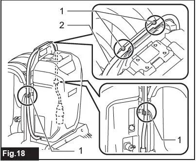 makita CBU02 Battery Powered Backpack Blower-19