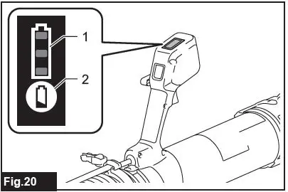 makita CBU02 Battery Powered Backpack Blower-21