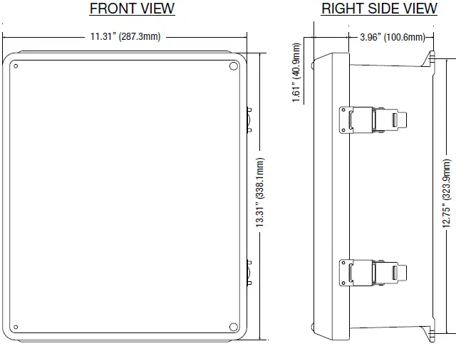 Altronix NetWaySP2P Series 3-Port Ethernet Over Fiber PoE+ Hardened Switches 15